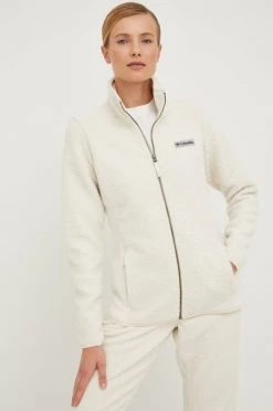 Γυναικεία Με φερμουάρ Μπλούζα Columbia μπεζ,