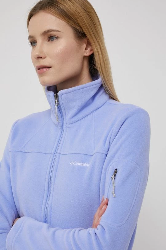 Γυναικεία Με φερμουάρ Αθλητική μπλούζα Columbia Fast Trek Ii χρώμα: μοβ, 6 Γυναικεία Με φερμουάρ Αθλητική μπλούζα Columbia Fast Trek Ii χρώμα: μοβ, - Image 4