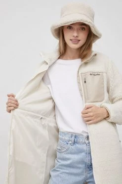 Γυναικεία Μακριά μπουφάν Columbia - Μπουφάν κρεμ -Columbia Εκπτώσεις unnamed file 387