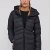 Γυναικεία Κοντά μπουφάν Μπουφάν με επένδυση από πούπουλα Columbia χρώμα: μαύρο