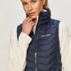 Γυναικεία Γιλέκα Αμάνικο μπουφάν Columbia χρώμα: ναυτικό μπλε -Columbia Εκπτώσεις unnamed file 423
