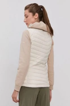 Γυναικεία Γιλέκα Αμάνικο μπουφάν Columbia χρώμα: κρεμ -Columbia Εκπτώσεις unnamed file 431