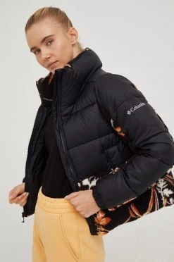 Γυναικεία Κοντά μπουφάν Columbia Icons γκρι