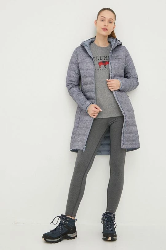 Γυναικεία Μακριά μπουφάν Πουπουλένιο αθλητικό μπουφάν Columbia , χρώμα: γκρι 4 Γυναικεία Μακριά μπουφάν Πουπουλένιο αθλητικό μπουφάν Columbia , χρώμα: γκρι - Image 2