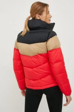 Γυναικεία Κοντά μπουφάν Αθλητικό μπουφάν Columbia Puffect κόκκινο -Columbia Εκπτώσεις unnamed file 684