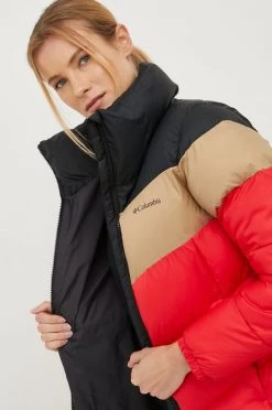 Γυναικεία Κοντά μπουφάν Αθλητικό μπουφάν Columbia Puffect κόκκινο -Columbia Εκπτώσεις unnamed file 687