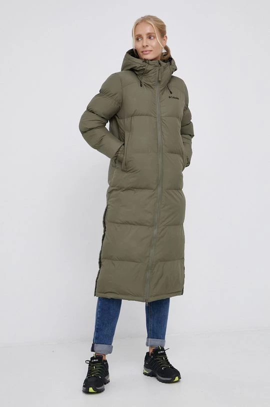 Γυναικεία Μακριά μπουφάν Μπουφάν Columbia χρώμα: πράσινο 4 Γυναικεία Μακριά μπουφάν Μπουφάν Columbia χρώμα: πράσινο - Image 2