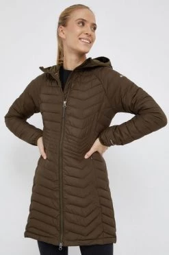 Γυναικεία Μακριά μπουφάν Columbia - Μπουφάν κοραλλιού