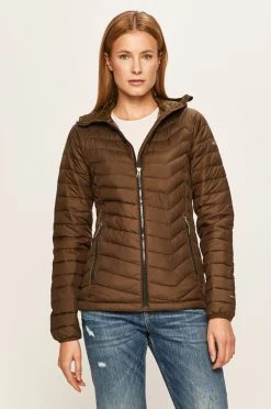 Γυναικεία Κοντά μπουφάν Μπουφάν Columbia χρώμα: πράσινο