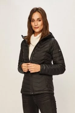 Γυναικεία Κοντά μπουφάν Μπουφάν Columbia χρώμα: μαύρο