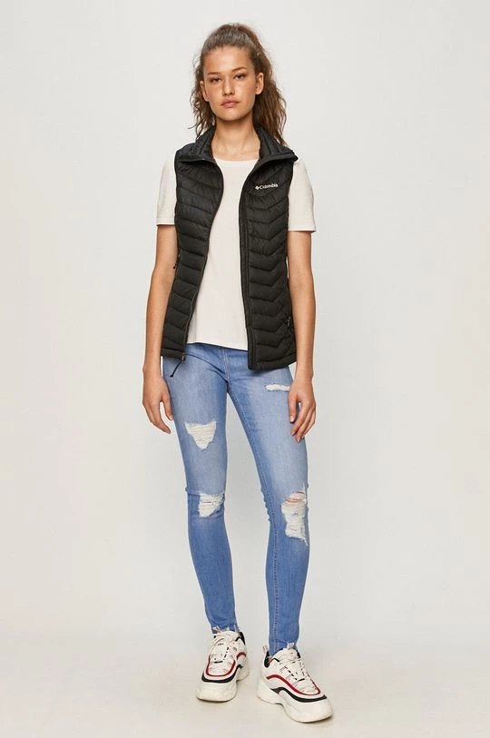 Γυναικεία Γιλέκα Αμάνικο μπουφάν Columbia χρώμα: μαύρο 4 Γυναικεία Γιλέκα Αμάνικο μπουφάν Columbia χρώμα: μαύρο - Image 2