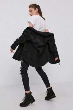 Γυναικεία Με φερμουάρ Μπλούζα Columbia χρώμα: μαύρο